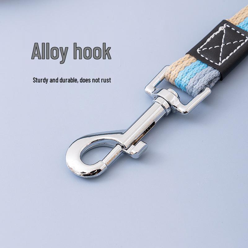 Thickened Canvas Leash for Medium & Large Dogs - Ideal for Golden Retrievers & Labradors