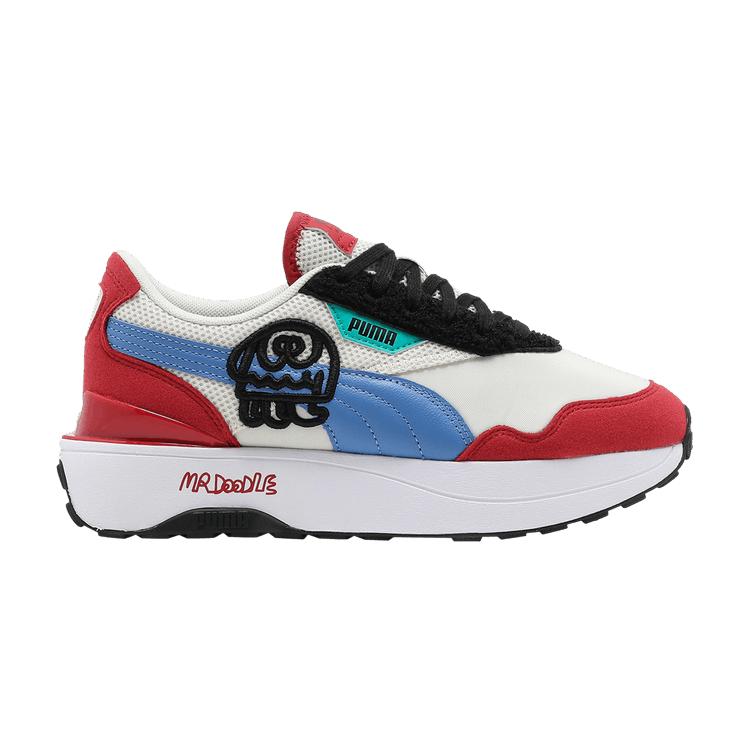 Κύριος. Doodle x Puma  Cruise Rider Eggnog Ultramarine Γυναικεία Αθλητικά Παπούτσια Κρεμ 375792-01