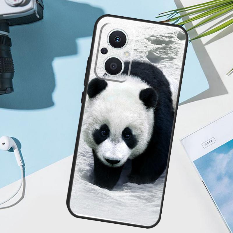 

Panda Cute Kawaii Animal Case For OPPO Reno 13 13F 12 11 F 8T 7 8 10 Pro OPPO Find X8 Pro X6 X3 X5 Lite Cover Funda OPPO Reno8 Pro