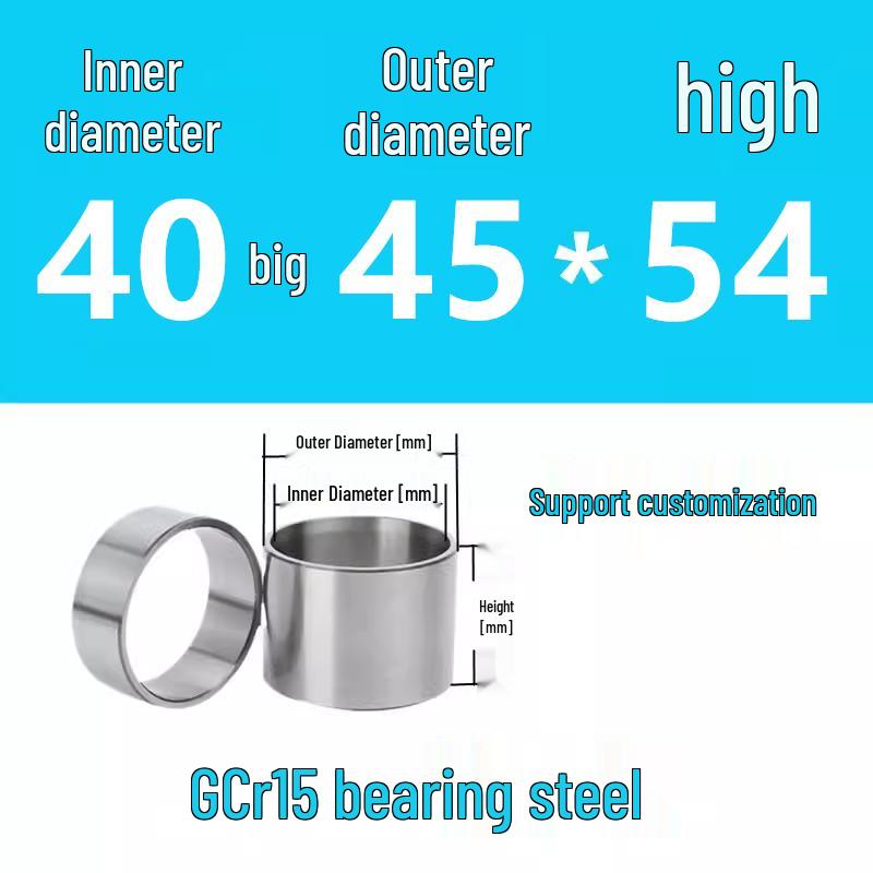Steel Shaft Sleeve: Inner Diameter 30, Outer Spacer 48/50, Wear-Resistant for Removal and Guide Applications (Inner 35/37/38).