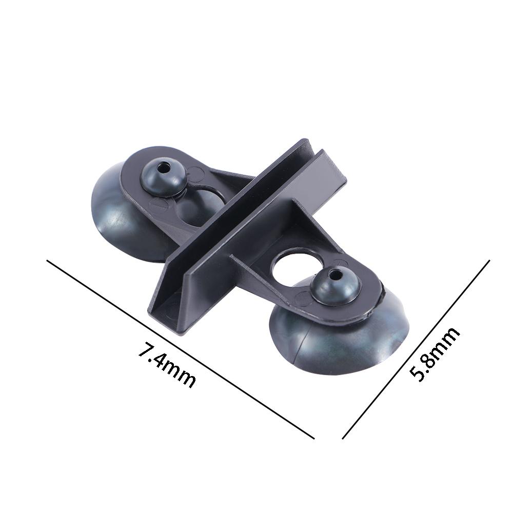 Black Divider Sheet Breeding Separation Suction Cup Partition Fish Tank Isolation Clip Glass Clamp