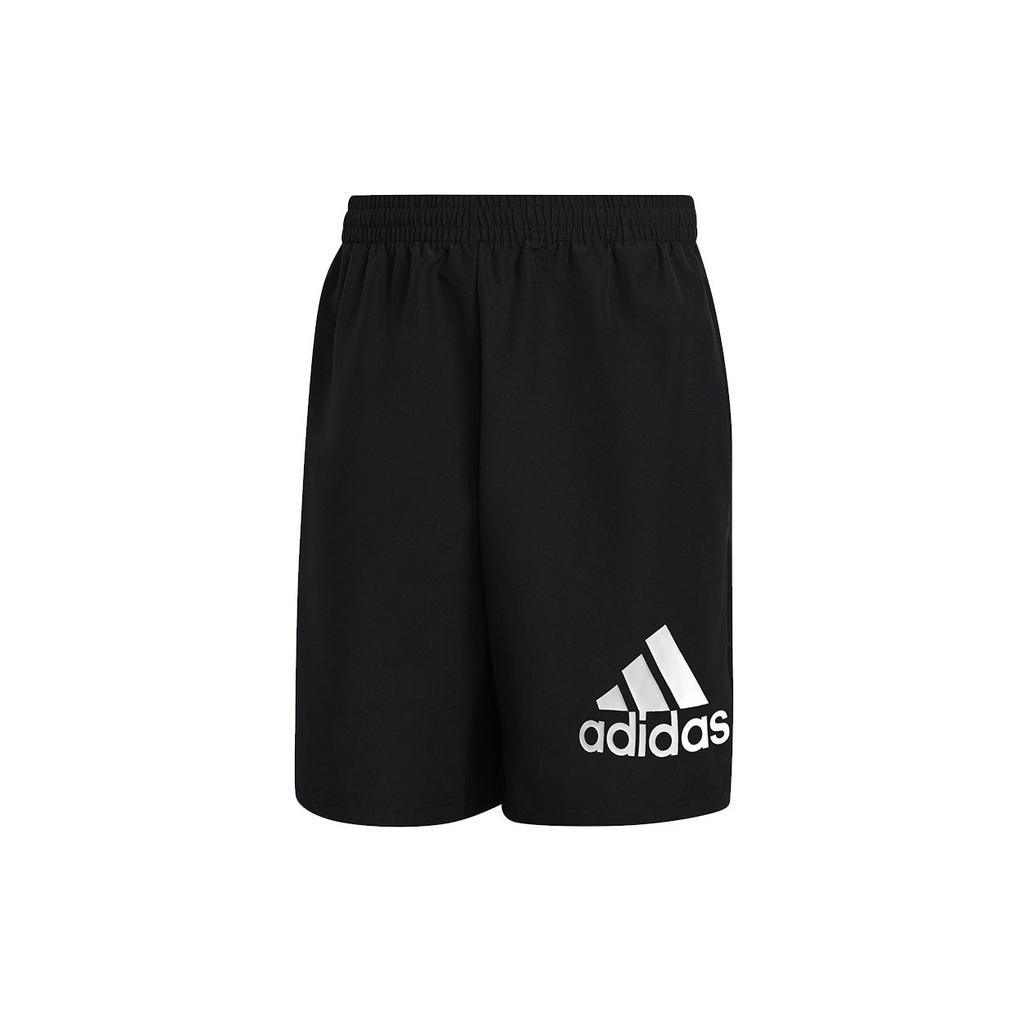 Adidas Sport Essential Logo Print Training Shorts Men Shorts Black GV5923