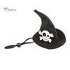 Lightweight Pet Headgear Halloween Cat Witch Hat, Fun Hat with Adjustable Elastic Strap, Cartoon Ghost Pumpkin Bat Skull for Cats Small Dogs