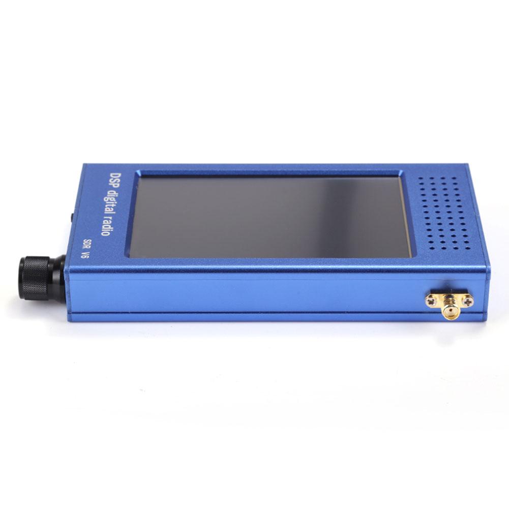 Portable Radio V6 with Firmware 110d Aluminum Alloy Housing 43 Inch IPS Touchscreen Full Band Support 100kHz 149MHz