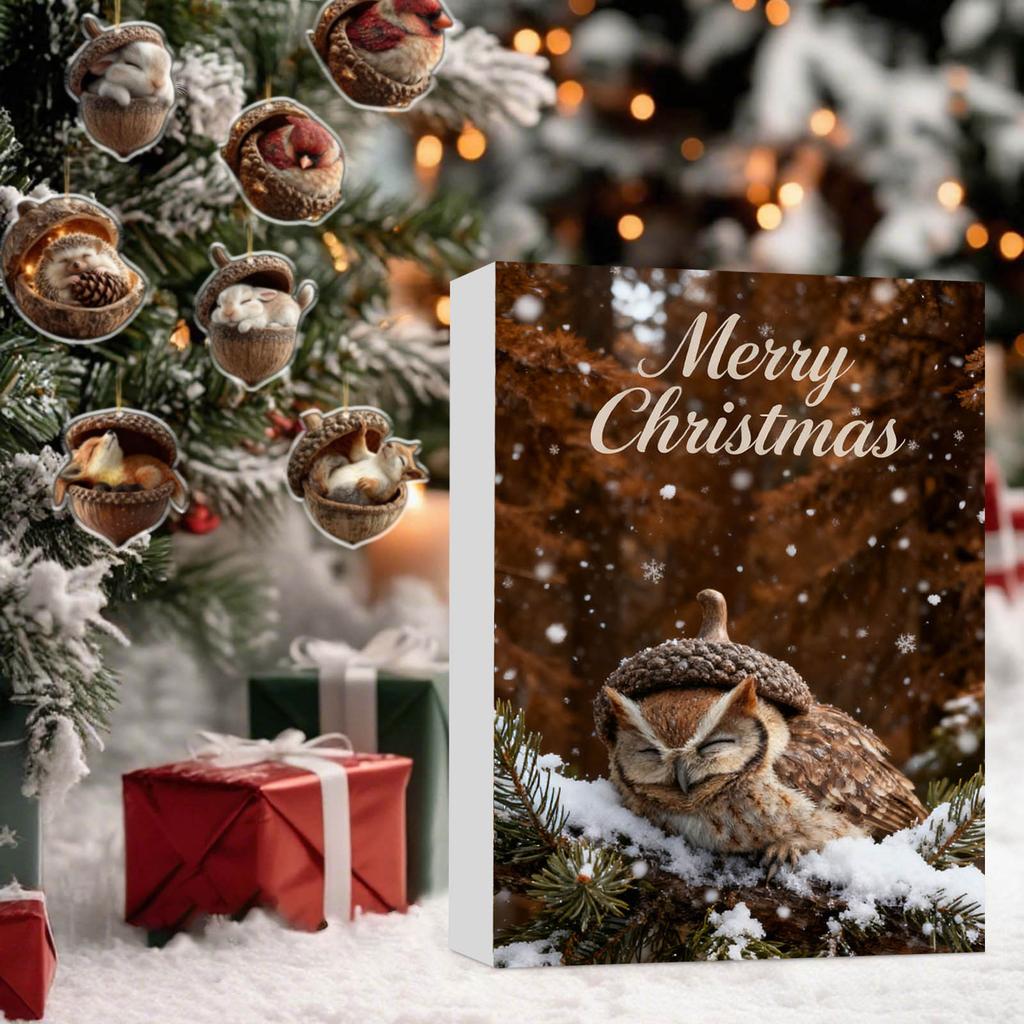 Adventskalender enthält 24 Geschenke, süßer Figuren-Puppen-Adventskalender, Countdown-Kalender mit Überraschungsspielzeug, Sammelfiguren als Geschenk für Kinder