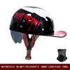 Motorcycle Retro Helmet Universal Cruise Skateboard Bike Semi-helmet Motorcycle New National Standard Summer