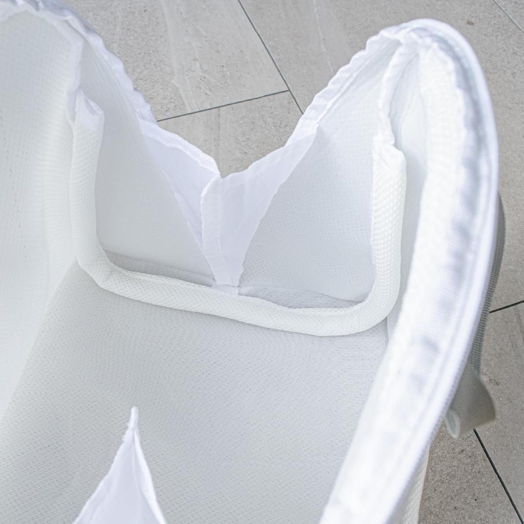 Carewill Good Design Award Winning Freestanding, Fully Washable Laundry Bag with Handle, Tangle-Free, Lightweight, Opaque, Large Capacity, Compact, Tr