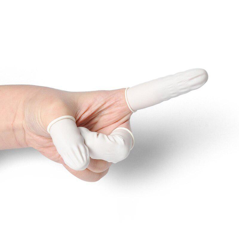 20 STÜCKE Einweg-Fingerlinge Klitoris stimulieren Penis G-Punkt Massage Wiederverwendbares Kondom Sexspielzeug für Frau Mann Schwul