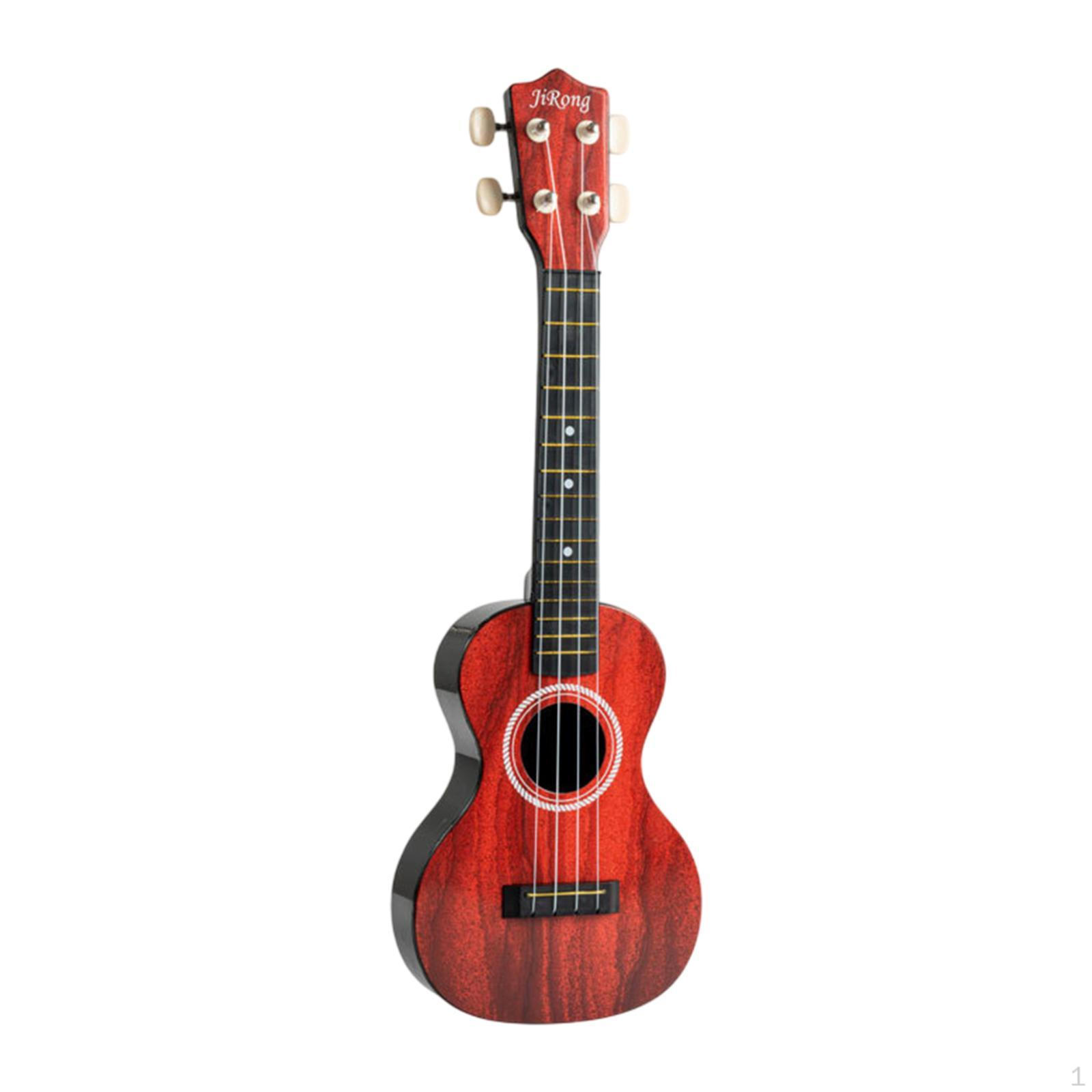 

Children s Ukulele Musical Toy Four String Guitar Lightweight Instrument for Young Learners червоний