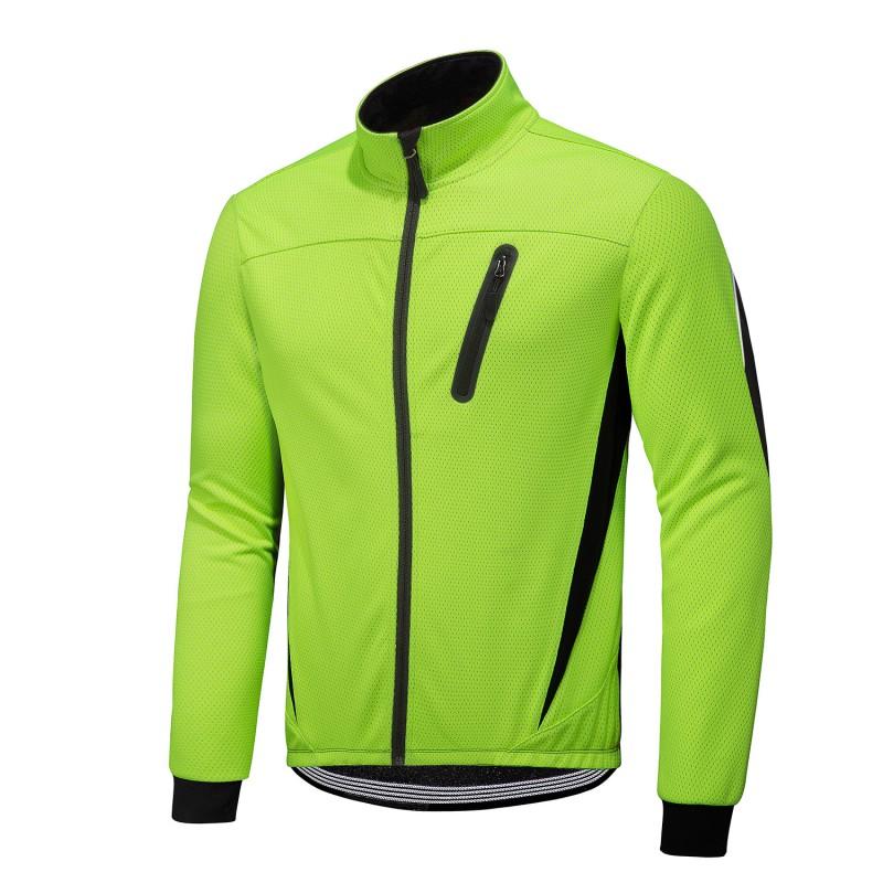 Mens Winter Cycling Jacket Warm Thick
