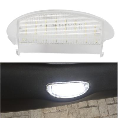 Car License Plate Lights White Canbus For Renault Clio MK2 Clio II (1998-2005) Twingo I (1993-2007) OEM No 7700410754 12V