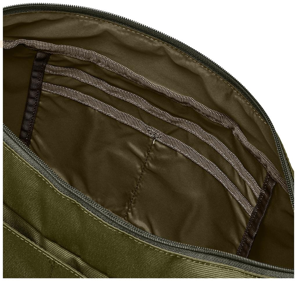 Anello ANYTIME ATS0982 Shoulder Bag, A4 Size, Water-Repellent, Multi-Storage, Olive