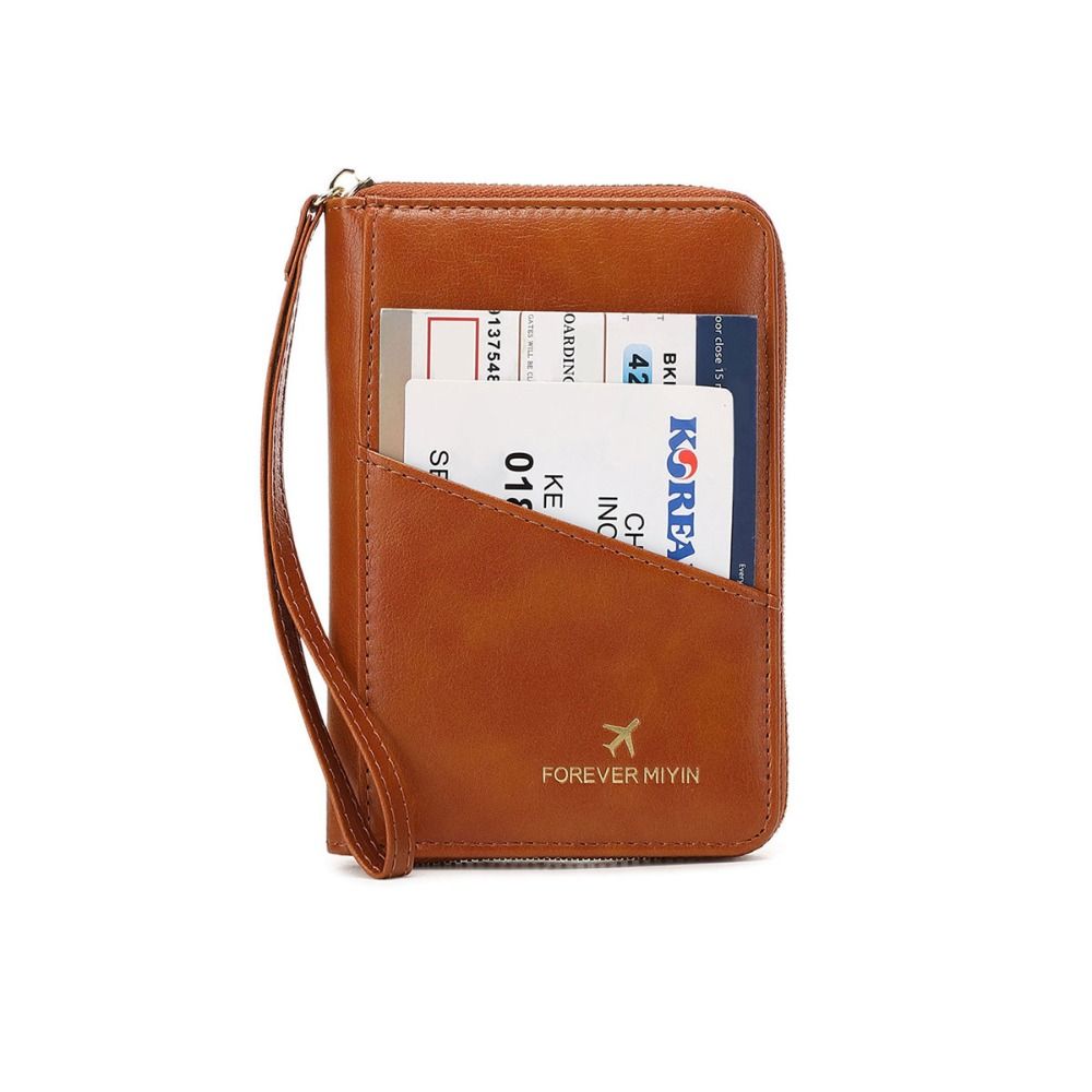 Multifunction Passport Cover with SIM Card Slots Card Case RFID Blocking Passport Clip  Female