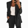 2024 Autumn/Winter European American Long-Sleeve Lapel Plush Women's Coat