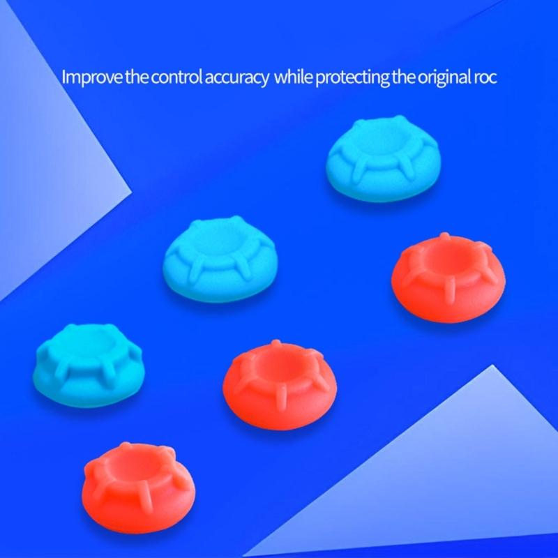 Silicone Joystick Covers Not Slip Thumb Caps Silicone Controller Thumb Grips Silicone Thumbstick Covers set for Switch2