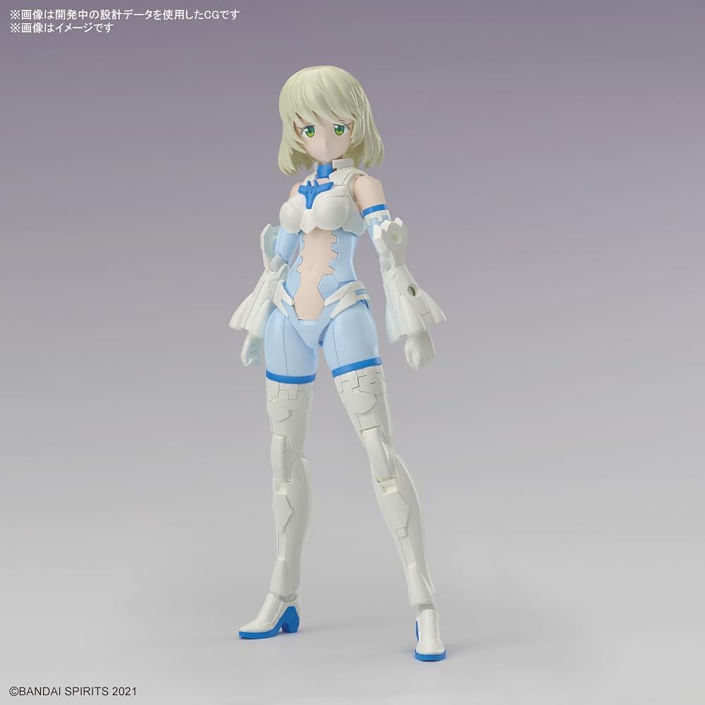 30MS SIS-DC88w Elliene=Ellierica (Elegante Foam) Color Coded Plastic Model