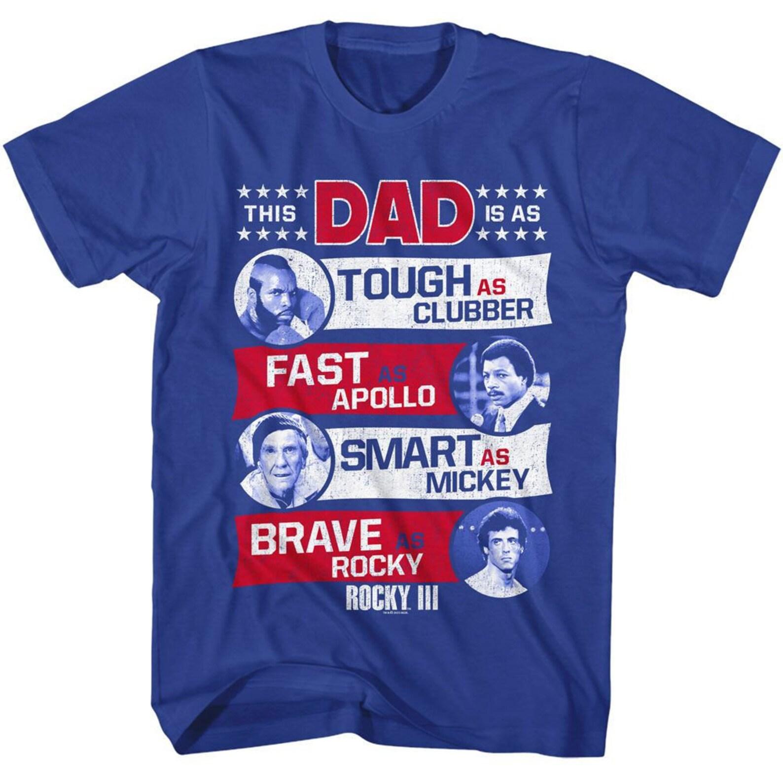 Rocky Dad Royal T-Shirt 4XL