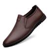 Herrenschuhe aus echtem Leder, lässige Business-Schuhe, leichte Halbschuhe, rutschfeste Fahrschuhe, Wanderschuhe der Luxusmarke, Mokassins