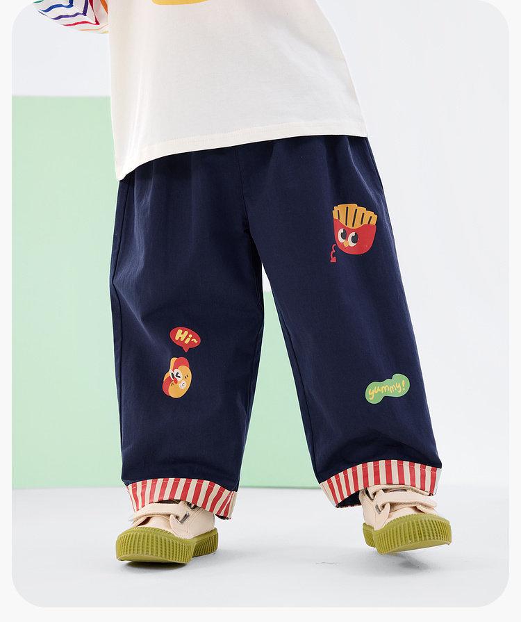Dudu Home Kids' Cotton Pants: New Spring Style for Boys and Girls - Casual Long Pants for Children