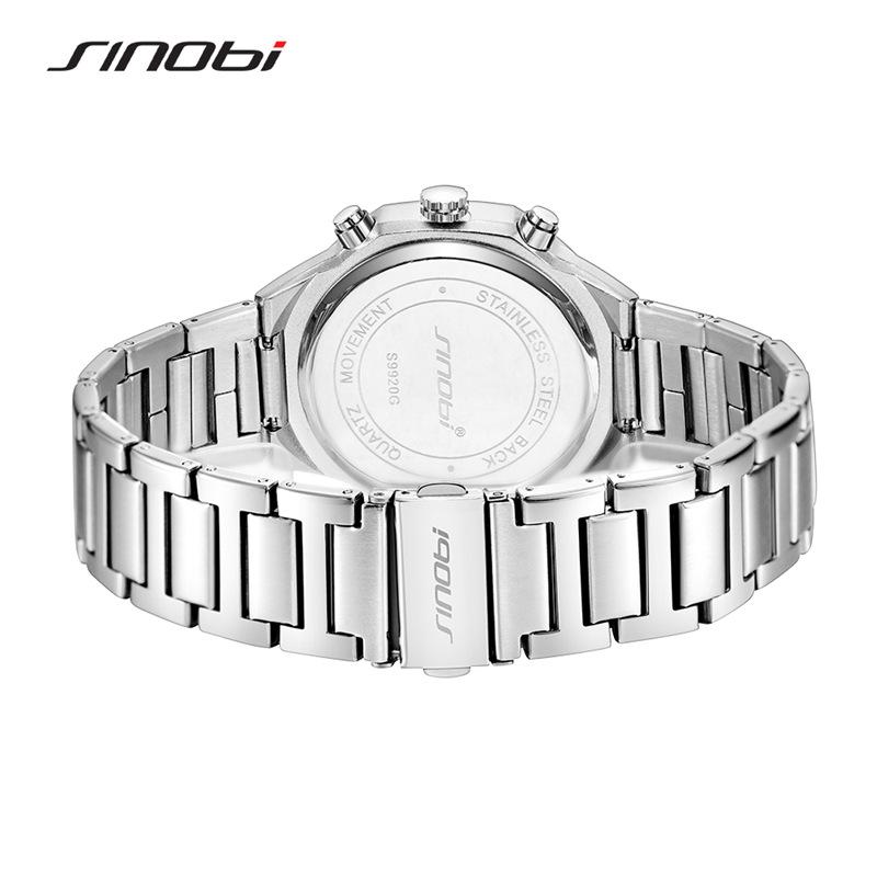 Watch Men'S Multifunctional Advanced Sense Fashion Waterproof Quartz Watch Stainless Steel Business Men'S Watch 9920
