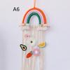 Rainbow Lace Hairpin & Headband Organizer for Kids' Room Decor