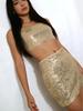 2026 Spring/Summer Sequin Bodycon Mini Skirt - European & American Style