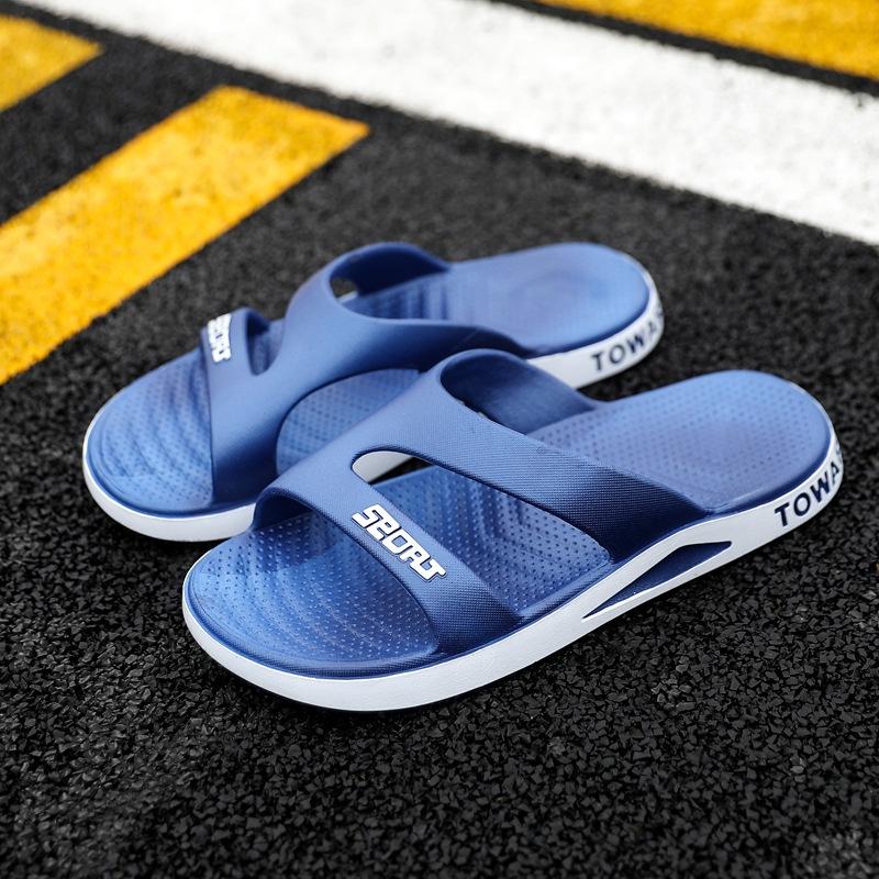 

Летние тапочки мужские уличные прочные мужские тапочки домашние крытые нескользящие пляжные классные тапочки мужские односложные 45
