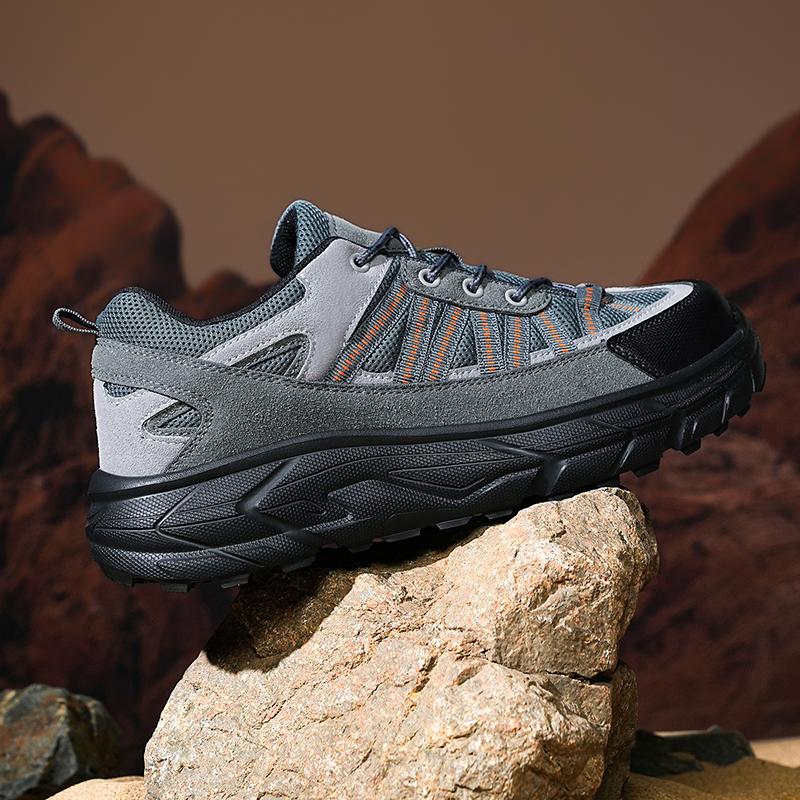 Men's Hiking Shoes Skid Resistant Climbing Shoes Outdoors  Trekking Sneakers Plus Size
