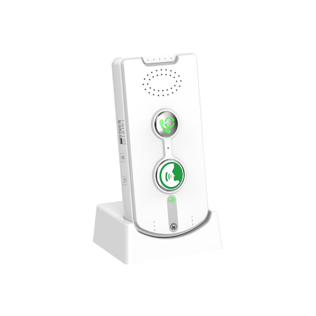 Wireless Doorbell Intercom Rechargeable Long Distance Smart Intercom Doorbells for Home Office Real Time Two Way