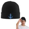 Captain Anchor Warm Knitted Cap Fashion Bonnet Hat Autumn Winter Outdoor Beanies Hats for Men Women Adult