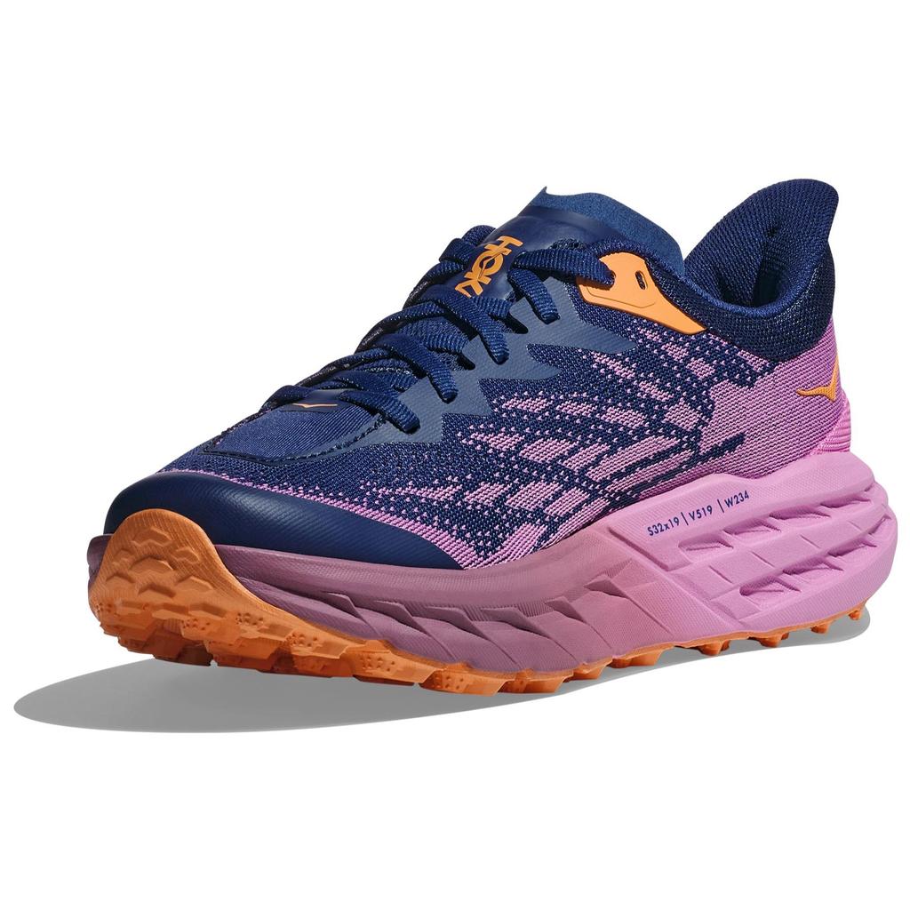 HOKA Speedgoat 5 Bellwether Blue Cyclamen Women Sneakers 1123158-BBCY