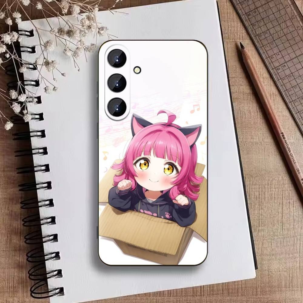 Love Live Tennoji Rina Phone Case For Samsung Galaxy A73,A72,A71,A70,A52,A51 Others Soft Black Cover