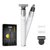 Xpert T Electric Beard Trimmer Bikini Intimate Trimmer with Adjustable Comb Nose Hair Trimming and Personal Body Trimmer for Men and White & Shaver, &