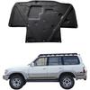 Front Engine Hood Ulation Pad Heat Fire Soundproof Cover,Compatible With Toyota Land Cruiser LC80 FJ80 80 Series LX450 1991-1998