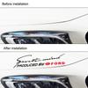 New Car Lamp Eyebrow Stickers Emblem Badge Decal Auto Automobile Bonnet Sticker For Ford Focus 3 2015-2018 Kuga 2016-2019 Escape