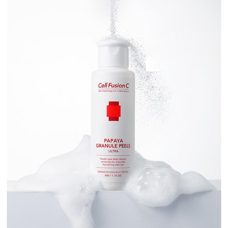 Cell Fusion C Papájový granulový peeling Jemný ultra čisticí pudr 50g