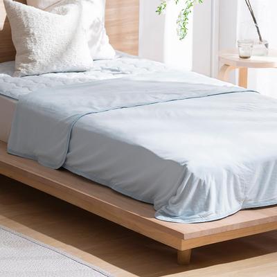 Iris Ohyama Cooling Blanket, Single Size, BBK-NPES5-S, Light Blue, Cool Summer Bedding