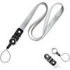 Durable Lanyard for iFLYTEK Translator, 23.63" Lanyard with Soft Polyester, Detachable Safety Buckle and Leather Connector, Applicable for Device, ID