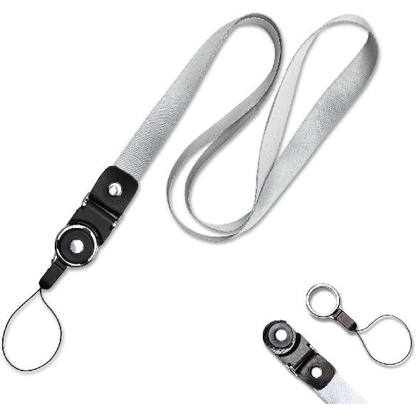 Durable Lanyard for iFLYTEK Translator, 23.63  Lanyard with Soft Polyester, Detachable Safety Buckle and Leather Connector, Applicable for Device, ID