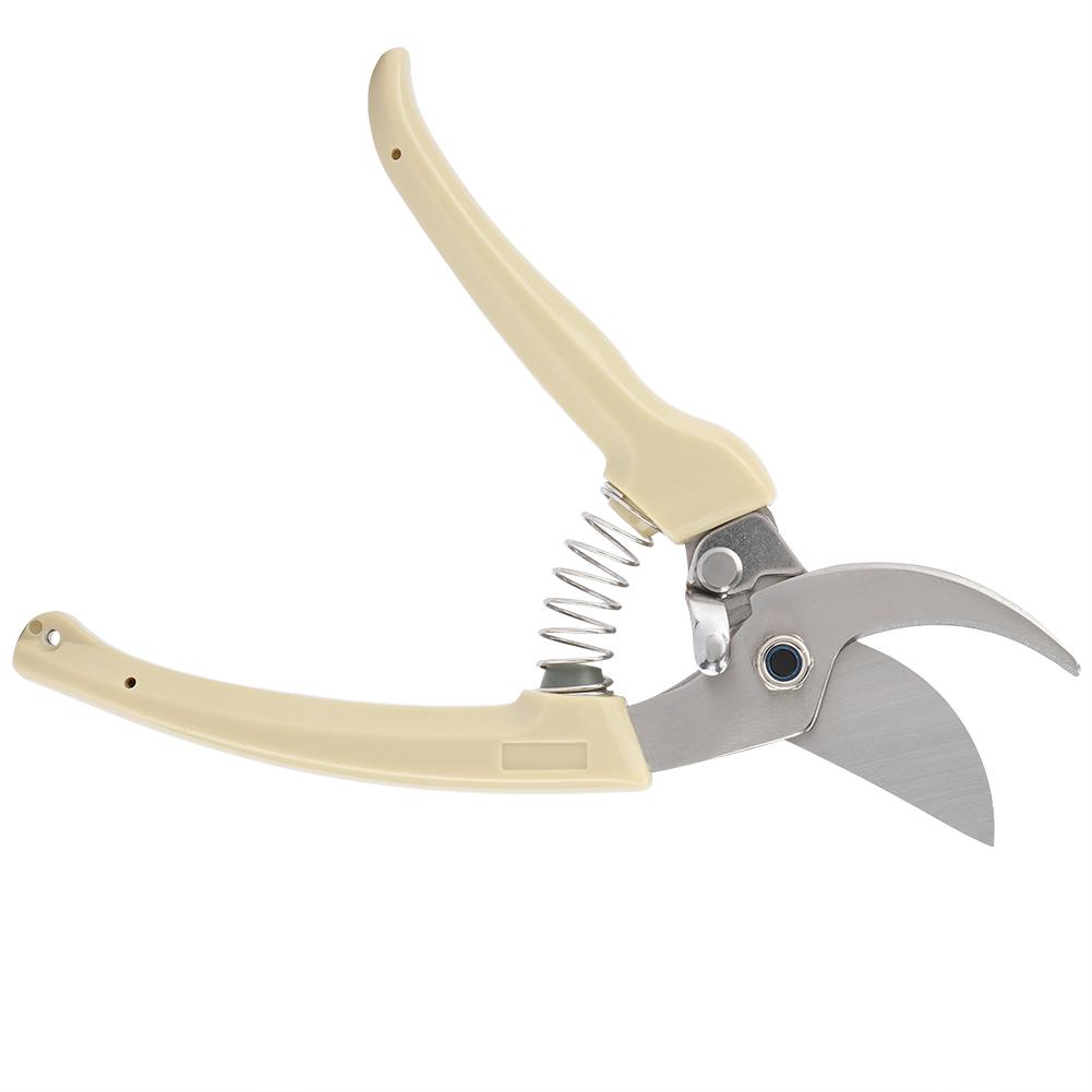 Garden Pruning Shear Scissors Flowers Tree Branches Cutting Tool Gardening Pruner(Black)