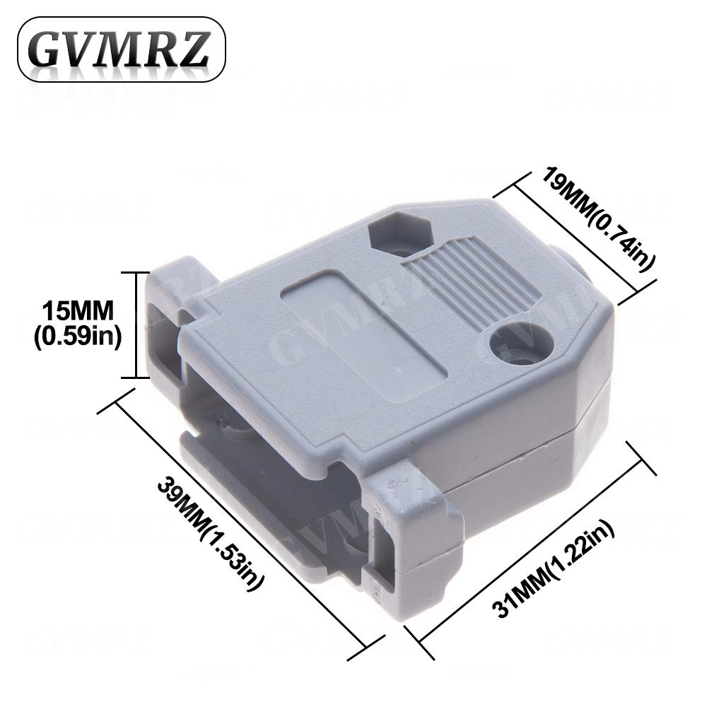 5PCS RS232 DB9 DB15 DB25 DB37 Connector Serial VGA Male Female Solder Type Plug D-SUB Male Plug Socket Connector