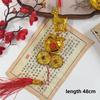 1Pcs 2027 Chinese Goat Year Decor Red Tassel Cute Lucky Hanging Ornament for Spring Festival Housewarming Gift
