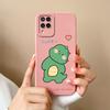 Case For Samsung Galaxy A12 M12 F12 Bear Soft Liquid Silicone Full Coverage Anti Choc Phone Bumper For SamsungA12 A M F 12 Funda