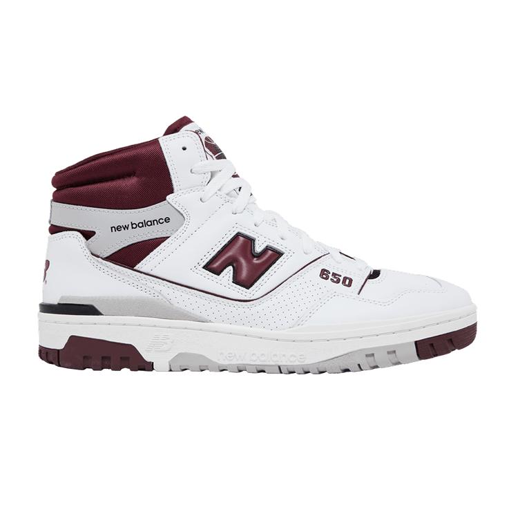 New Balance 650R White Burgundy 37.5