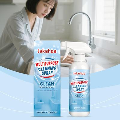 All-in-One Haushaltsreiniger Spray: Bekämpft hartnäckige Flecken auf Fliesen, Fugen und Waschbecken