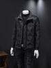 Men's 2025 Winter Slim-Fit Stand Collar Down Jacket - Trendy European Design, Duck Down, Warm Outerwear