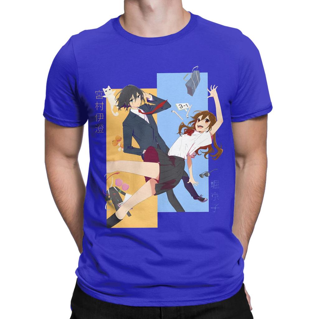 Hhorimiya Hori And Miyamura T Shirt Unisexs Pure Cotton Creative Tshirt Round Neck Tee Shirt Short Sleeve Clothes Original