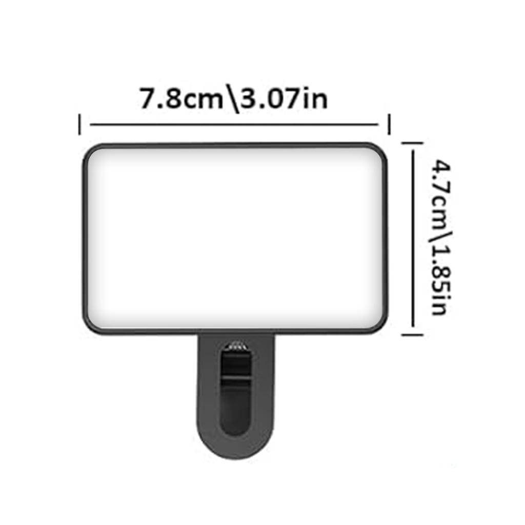 Rechargeable Led Selfie Ring Fill Light Fill-in Live 5v Usb Cold/white Mini Mobile Phone Holder Cell Poxket Vlog Flashlight Even