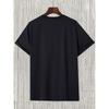 European Sizes Respect, Summer Round Neck Tee, Men's Short-sleeve T-shirt, Casual Wear, Men's Clothing
