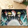 Cool Anime N-naruto-S Carpet Bathroom Anti-slip Mat Door Mat Home Decoration Mat Entrance Door Mat Scratch-resistant Door Mat